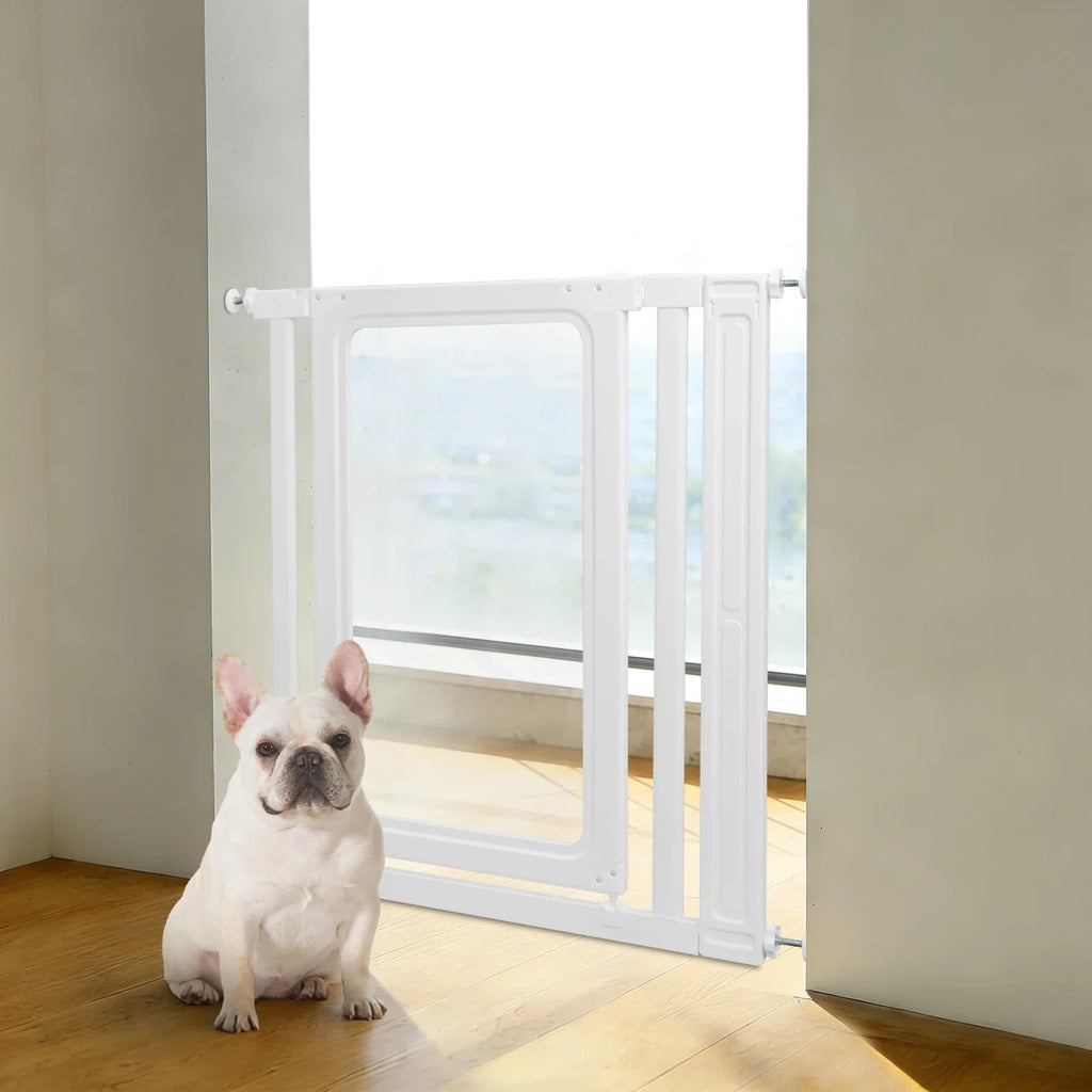 Pet Gate for Doorways No Drill Pressure Mount Auto Close